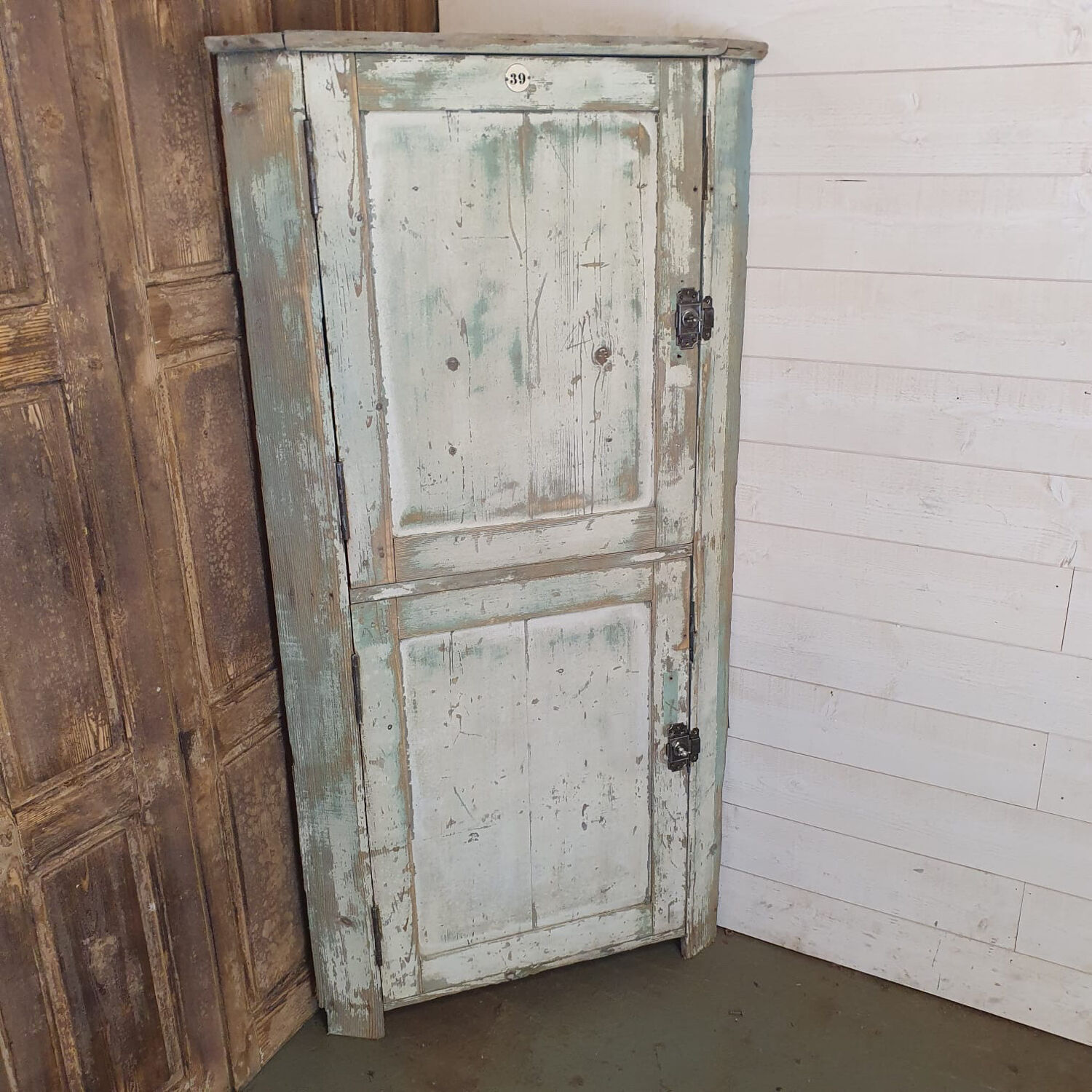 Patinated cabinet