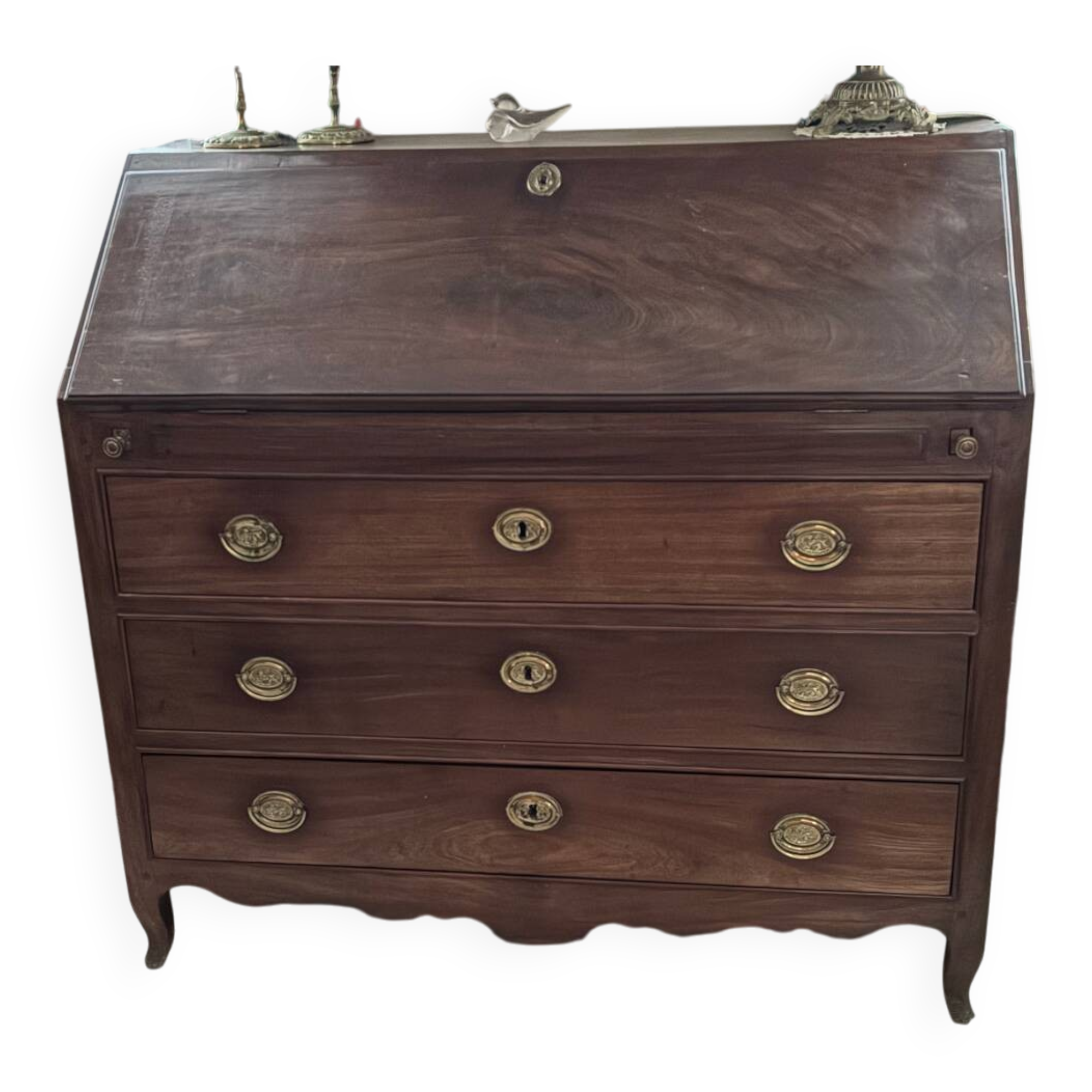 Chest of drawers, secretary desk with 3 drawers