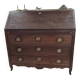 Chest of drawers, secretary desk with 3 drawers