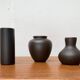 Vases en céramique minimalistes allemands de l'époque du milieu du siècle, Wormser Terra-Sigillata, années 1960, lot de 3