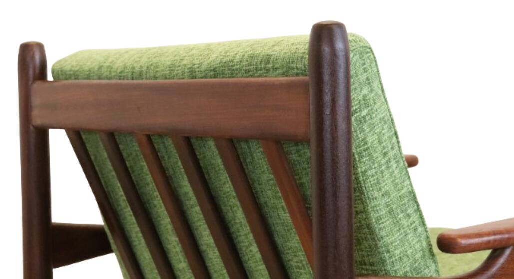 vintage mid century teak Fauteuil 'Rozendaal'