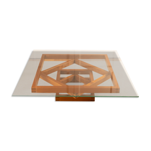 table Corinto en verre