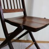 Pair of folding chairs