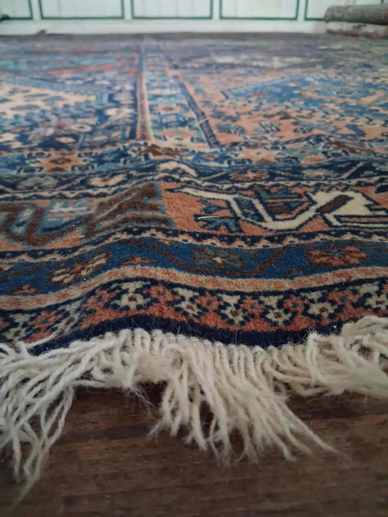 Handmade Persian Yalameh rug 370x261cm