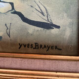 Printemps en Provence, art edition Guy Spitzer, no 3 of 250, signed by the artist, Yves Brayer