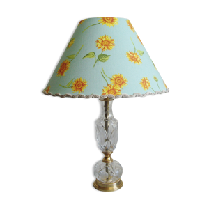 Lampe vintage en verre