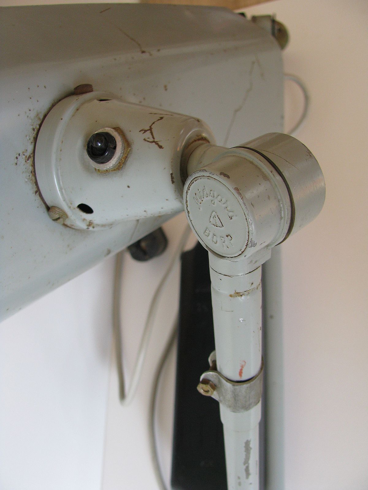 Lampe industrielle vintage de Midgard, années 1950