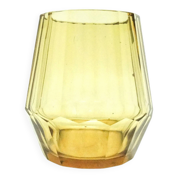 Vase Art Déco, cristal, Tchécoslovaquie, années 1930