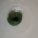 XXXL blown glass vase from Empoli 1960