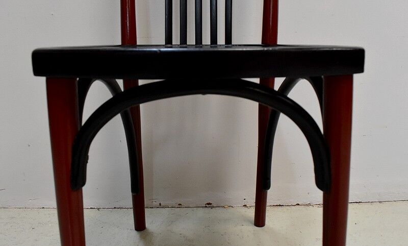 Chaise Vintage en Bois peint – 1940 / 1950
