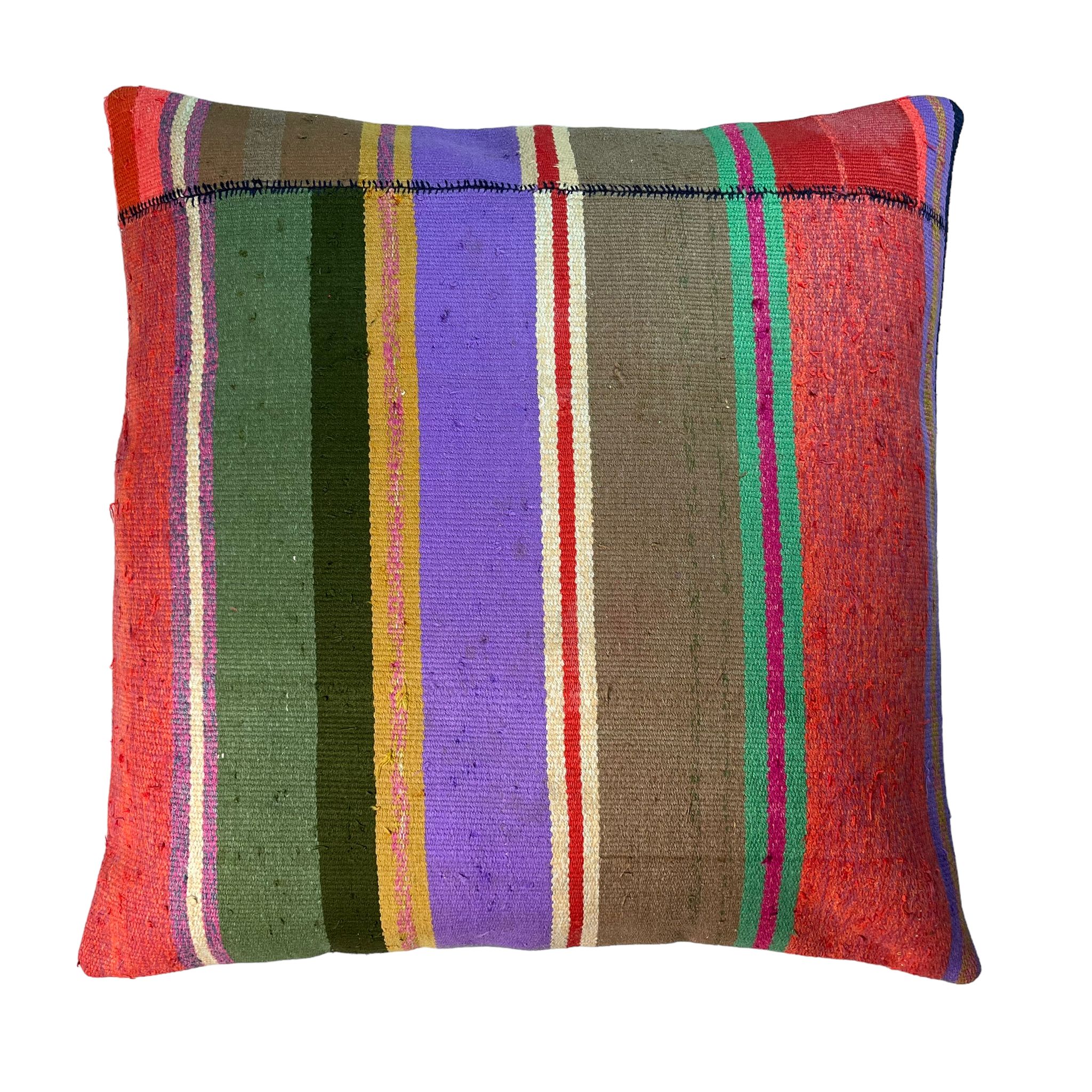 Vintage turkish kilim cushion cover