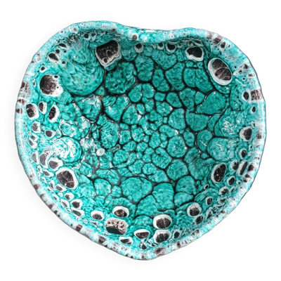 Coupelle fat lava turquoise