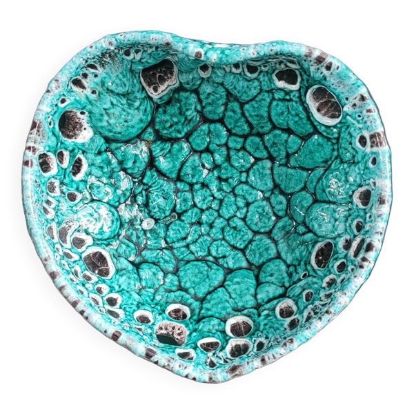 Coupelle fat lava turquoise