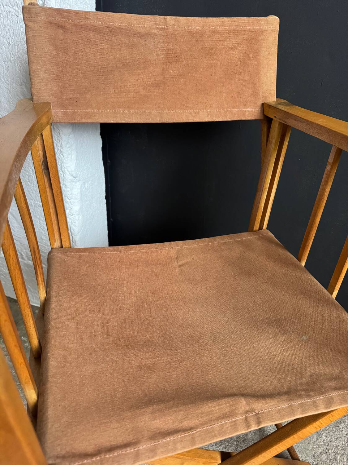 Director's chair from the 1950s.