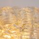 Spectacular Sputnik Flush Mount Glass Snow Balls by Doria, Germany, 1970s