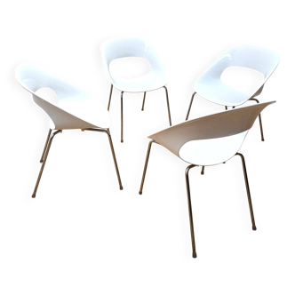 Suite de 4 chaises de salle à manger Taty, Castellani