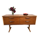 Buffet rétro vintage en teck du milieu du siècle par Austinsuite 1960