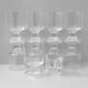 10 crystal wine glasses