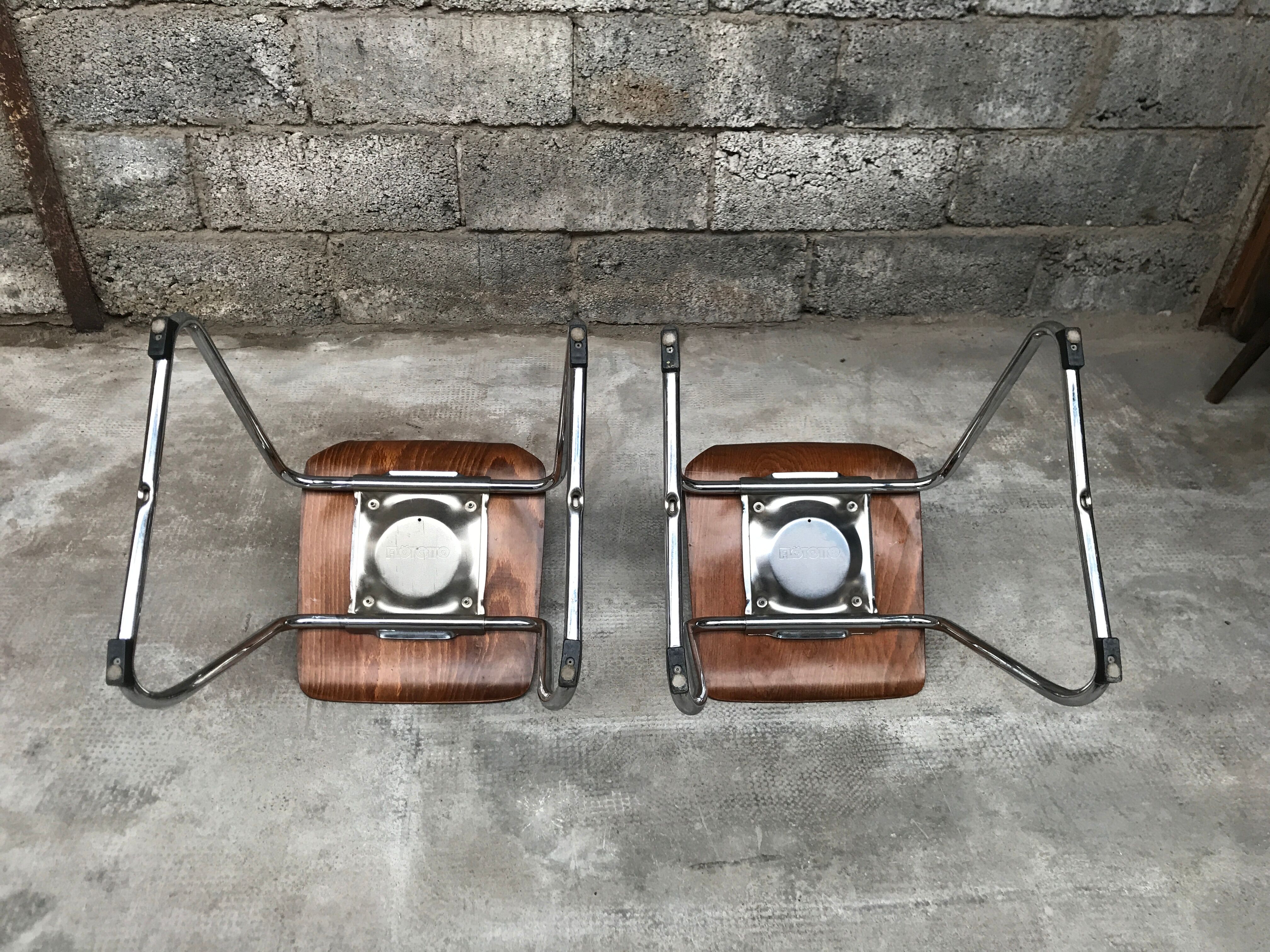 Pair of children's chair Pagholz Flototto