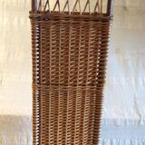Wicker bread bin - mid-20th century