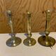 3 candlesticks (Lot n°2) Selency x Monoprix Croisé Laroche