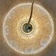 Vintage moulded glass pendant light - tableware collection -