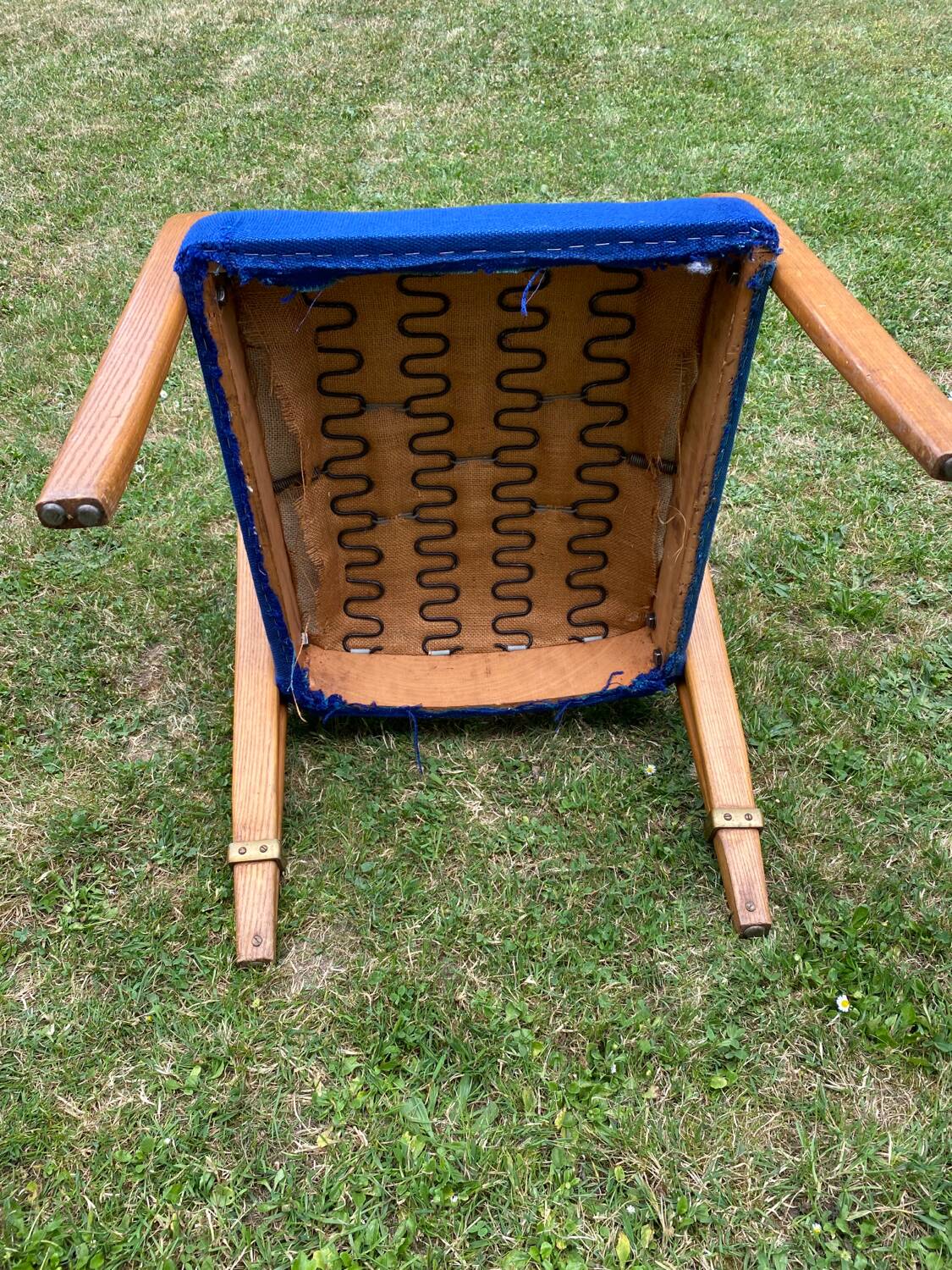 Pair of Bow Wood armchairs