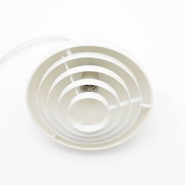 White Scandinavian lamp, 1990s