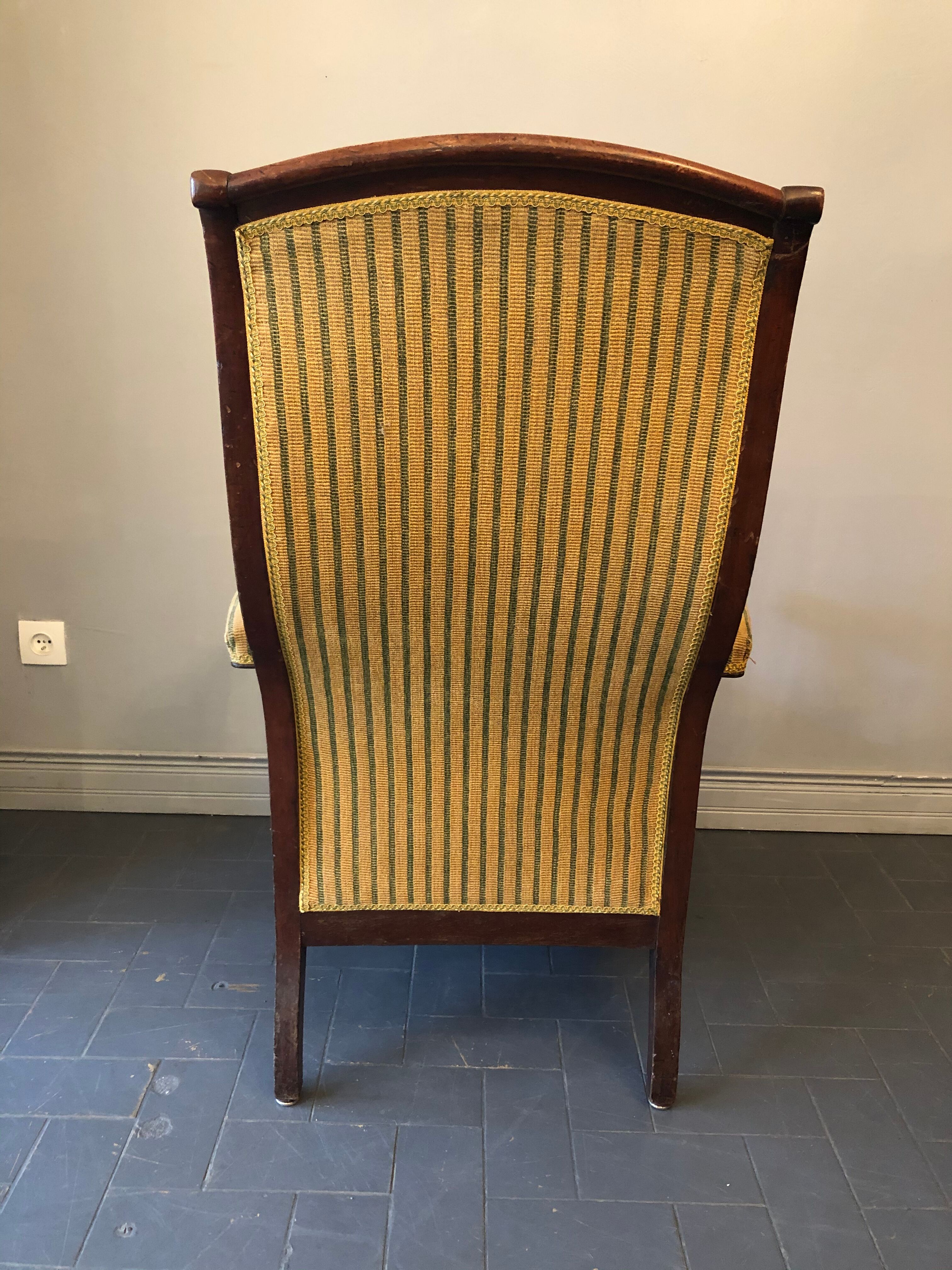 Old Voltaire chair
