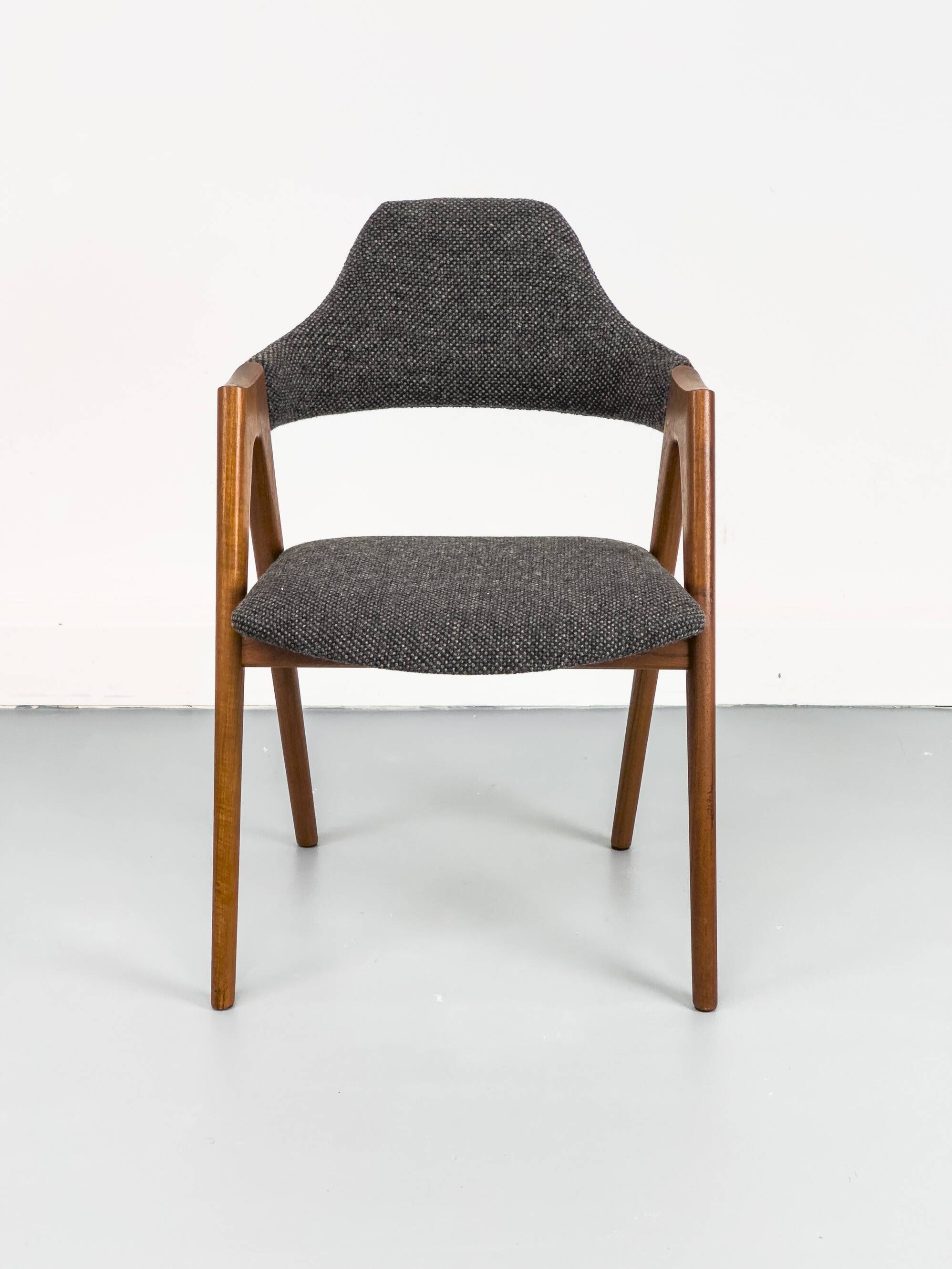 Compass Chair in Teak by Kai Kristiansen for SVA Møbler, 1960s