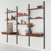 PS System Modular Shelving – Teak Veneer, Danish Design, 1970s