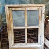 18th century window with its frame