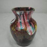 Ancien vase grès flammé morvan art déco