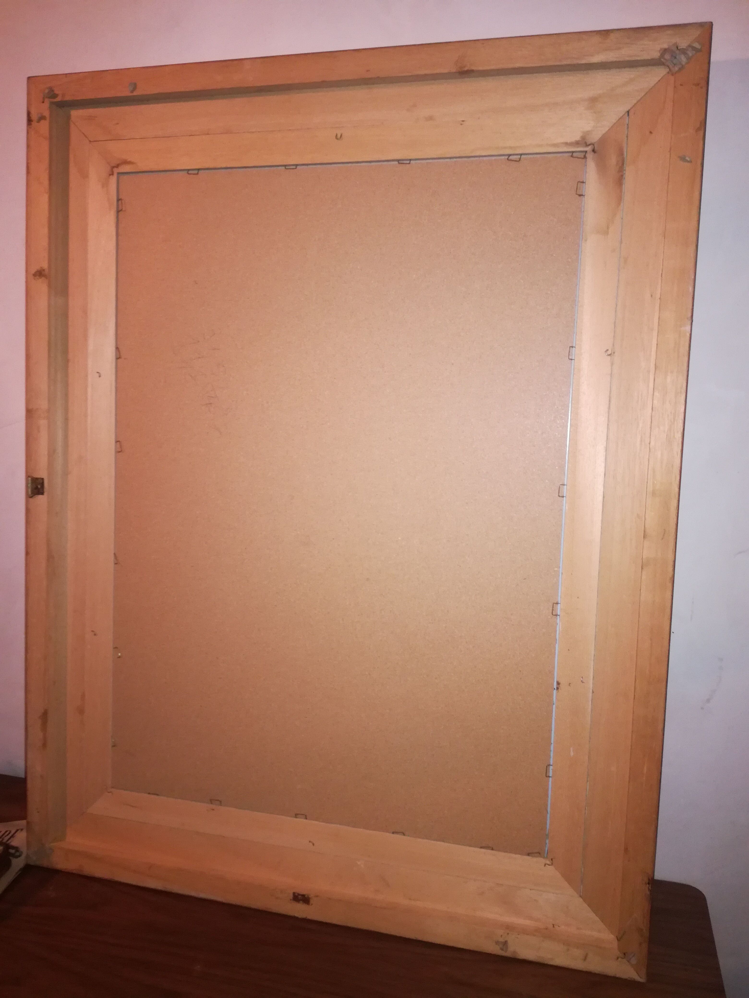 Golden mirror 71x91cm