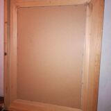 Golden mirror 71x91cm