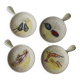 4 ceramic saucepans