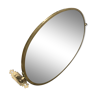 Miroir en laiton, 83x50cm