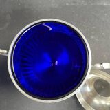 Drageoir, jam maker – Silver metal and blue crystal