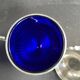 Drageoir, jam maker – Silver metal and blue crystal