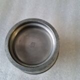 vintage glass flower holder and base Etain du Manoir