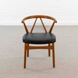 Fauteuil modèle 255 de Henning Kjaernulf pour Bruno Hansen