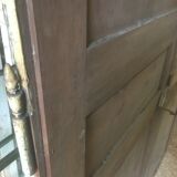 Double pine closet doors