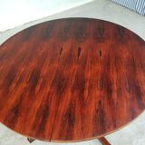 Rosewood Mcintosh extending circular dining table