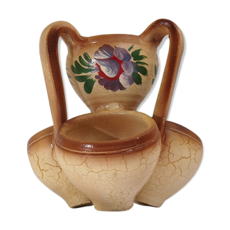 Terracotta flower pot /vintage