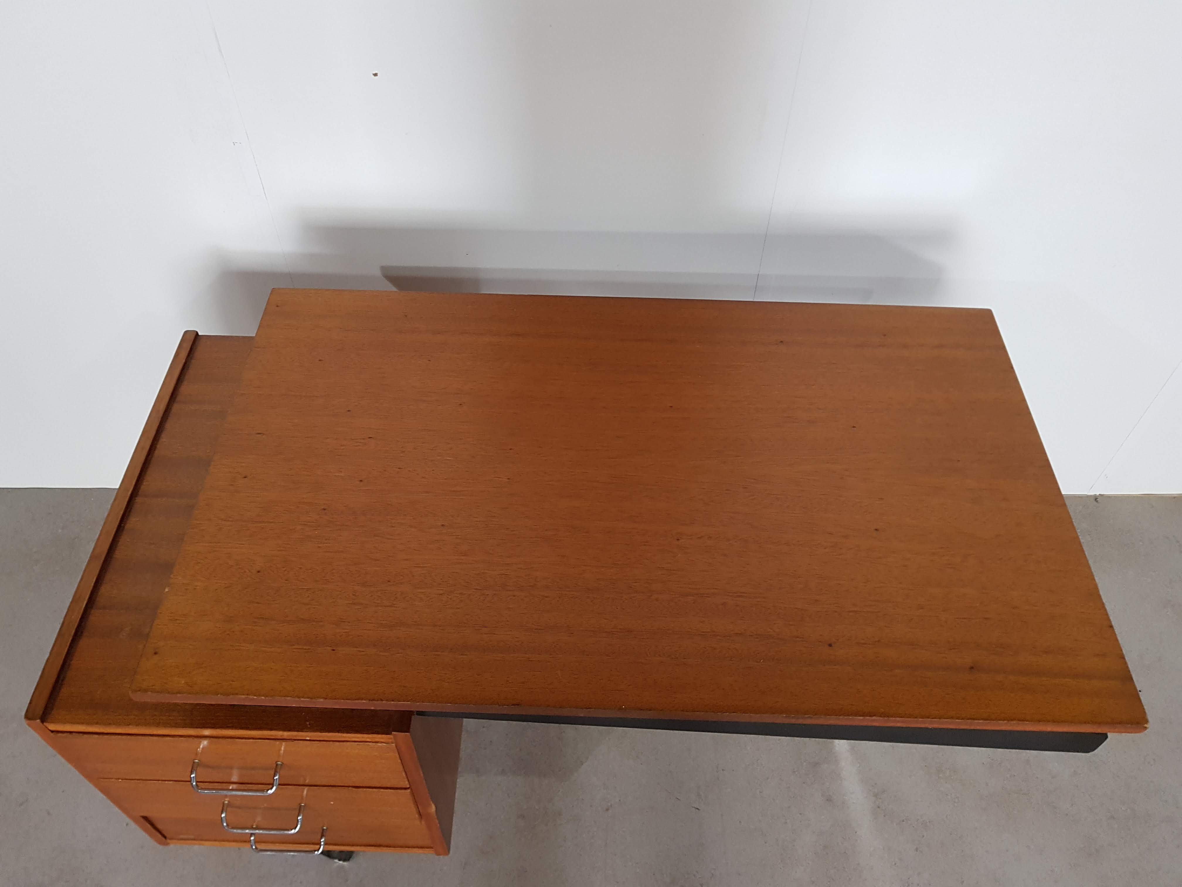Cees Braakman for Pastoe teak desk the Netherlands 1960s