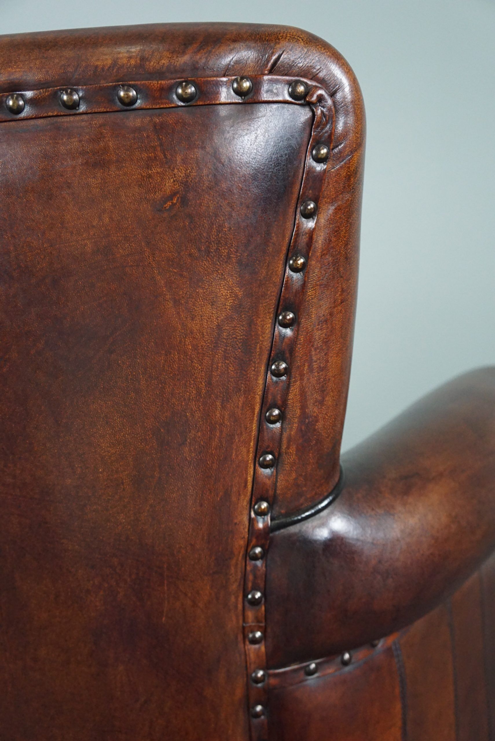 Fauteuil en cuir de mouton Lounge Atelier