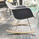 Rocking chair in the style of Charles Eames
