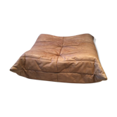Togo pouffe by Michel Ducaroy for Ligne Roset natural leather