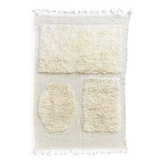 Tapis Berbere beni Ouarain moderne en laine