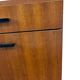Vintage wooden mini armoire / bedside table